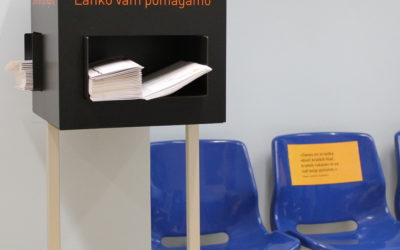 Predstavitev problematike luskavice in dejavnosti društva